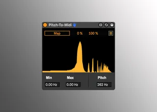 Pitch-To-Midi screenshot