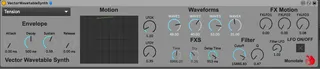 Monotale Vector Wavetable Synth screenshot