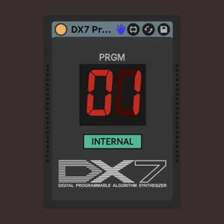 DX7 Program Change screenshot