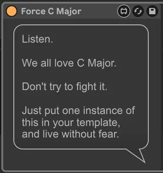Force C Major screenshot