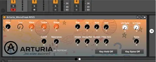 Arturia Micro Freak Editor screenshot