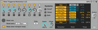 Note Triggered Modulator L screenshot