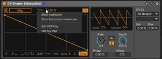 Range-Mappable CV Shaper screenshot