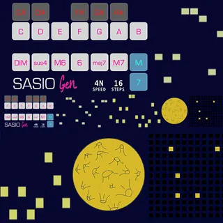 SASIO MIDI Chord Generator screenshot