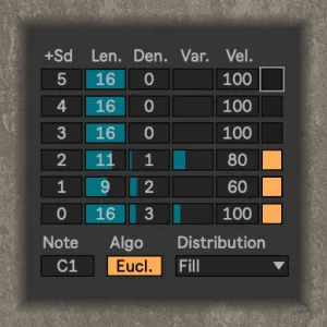 Polyrhythm MIDI Generator screenshot