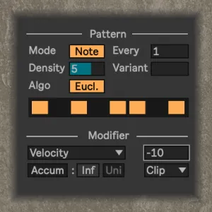 Pattern Transform MIDI Transformer screenshot