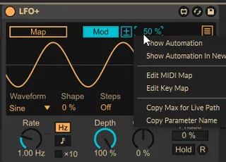 Live 12 LFO Plus screenshot