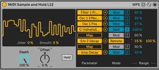MIDI Sample and Hold L screenshot