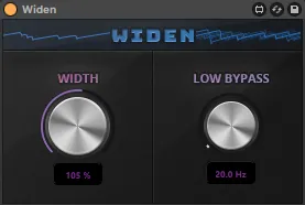 Widen screenshot