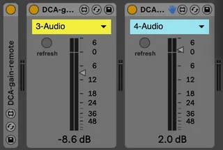 DCA - VCA --- Gain - Volume Remote screenshot