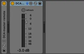 DCA - VCA --- Master Gain - Volume Remote screenshot