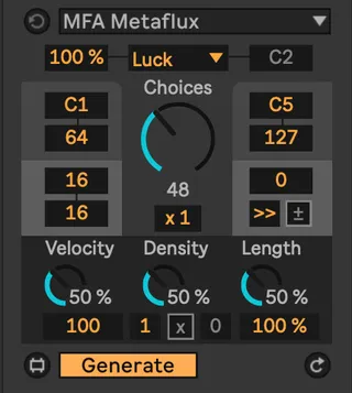 Metaflux screenshot