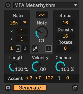 Metarhythm screenshot