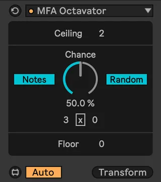 Octavator screenshot