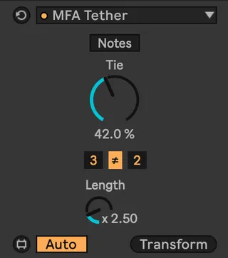 Tether screenshot