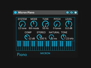 Micron Piano screenshot