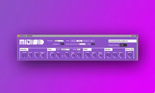 MIDISID Editor screenshot