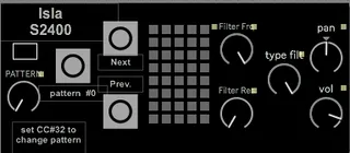 s2400PatternControl.amxd screenshot