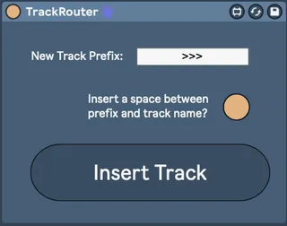TrackRouter screenshot