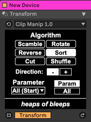 Clip Manip screenshot