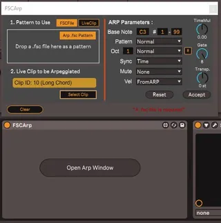 FSCArp screenshot