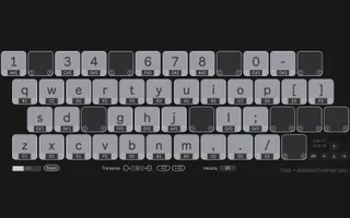 MIDI Keyboard screenshot