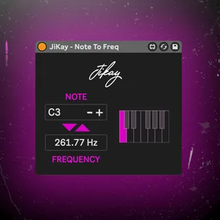Note To Frequency Calculator screenshot