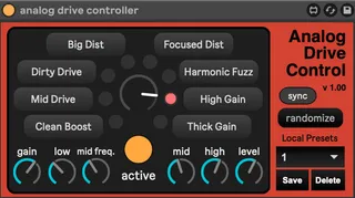 Analog Drive Control screenshot