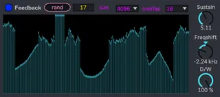 spectral feedback screenshot