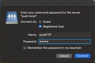 RUL - Remote User Library access for Push screenshot