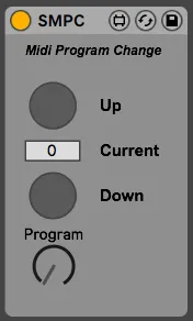 Simple Midi Program Change screenshot