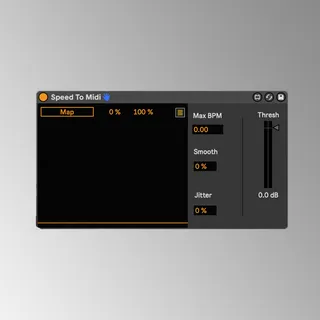 Speed To Midi screenshot