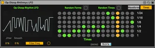 OpOloop Rhythm LFO screenshot