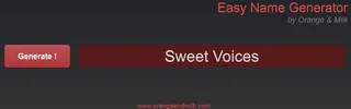 Easy Name Generator screenshot