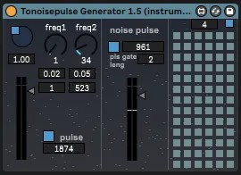 Tonoisepulse Generator 1.5 -  Bleep Bloop Synth screenshot