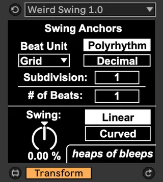 Weird Swing screenshot