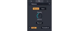 Reduce MIDI Transformation screenshot
