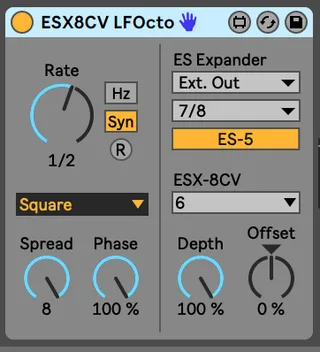 ESX8CV LFOcto Mac screenshot