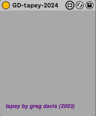 gd-tapey screenshot
