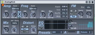 SubtleSonic AnalogKick screenshot