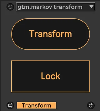gtm.markov transform screenshot