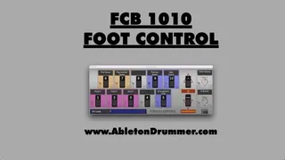 FCB 1010 Foot Control screenshot