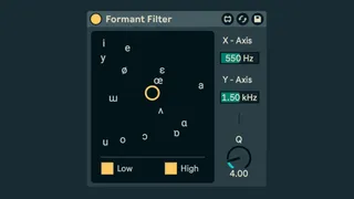 Formant Filter screenshot