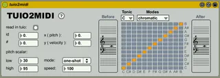 tuio2midi screenshot