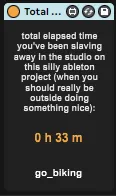 Total Time Spent On Project screenshot