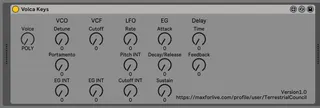 Korg Volca Keys MIDI Controller screenshot