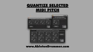 Quantize Selected MIDI Pitch screenshot