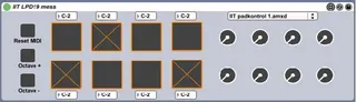 Is It Tomorrow LPD8 MIDI Map screenshot