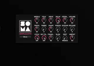 SOMA SimplexFM Controller screenshot