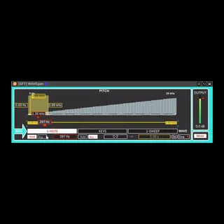 Wave generator frequnecy generator osc - WAVEgen screenshot